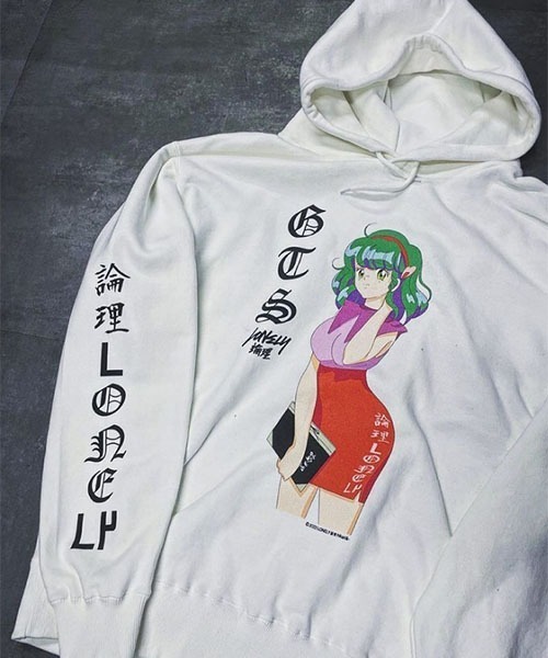 LONELY/論理(ロンリー)の「LONELY(論理)/ロンリー GTS HOODIE フーディー パーカー(パーカー・メンズ・ホワイト/ブラック・XL/XXL/L)」の20枚目の写真