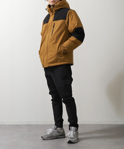 ZIP FIVE】【ZIP OUTDOOR】【防風/撥水】ファイバーダウンストレッチ