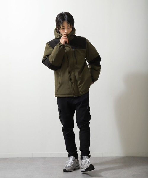 ZIP FIVE】【ZIP OUTDOOR】【防風/撥水】ファイバーダウンストレッチ