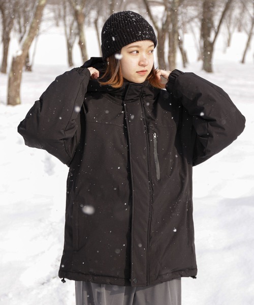 ZIP FIVE（ジップファイブ）の「【ZIP FIVE】【ZIP OUTDOOR】【防風/撥水】ファイバーダウンストレッチマウンテンパーカー/マウンテンダウンジャケット（ダウンジャケット/コート・メンズ・ブラック/ホワイト×ブラック/カーキ系/イエロー系/ホワイト/キャメル・MEDIUM/LARGE/X-LARGE）」の10枚目の写真