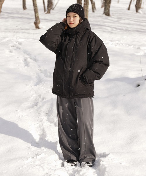 ZIP FIVE】【ZIP OUTDOOR】【防風/撥水】ファイバーダウンストレッチ