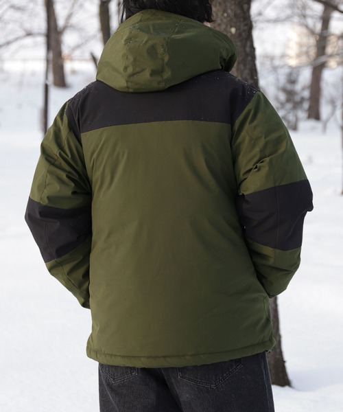 ZIP FIVE（ジップファイブ）の「【ZIP FIVE】【ZIP OUTDOOR】【防風/撥水】ファイバーダウンストレッチマウンテンパーカー/マウンテンダウンジャケット（ダウンジャケット/コート・メンズ・ブラック/ホワイト×ブラック/カーキ系/イエロー系/ホワイト/キャメル・MEDIUM/LARGE/X-LARGE）」の21枚目の写真