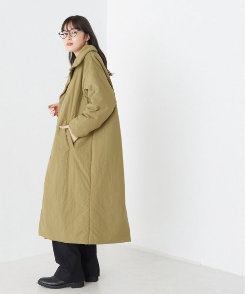 OMNES（オムネス）の「撥水加工ステッチレス2Wayロングコート（その他