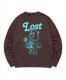 LMC | 【LMC】FLOWER BEAR SWEATSHIRT / エルエムシー フラワー ベア プリント スウェットシャツ(スウェット)