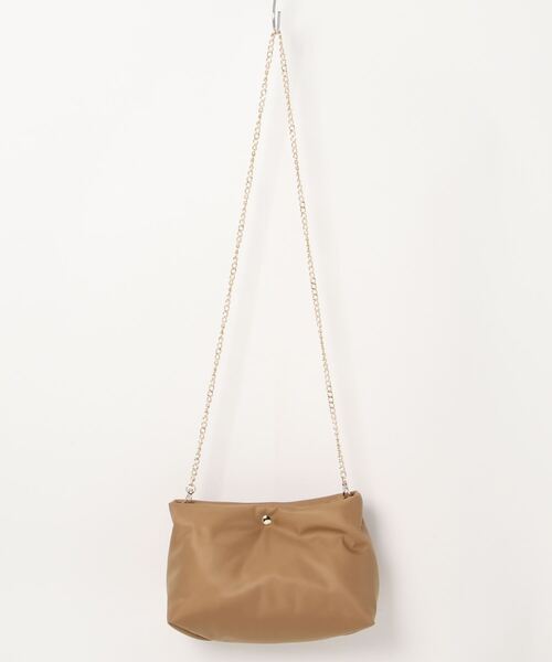 TITE IN THE STORE(ティテ インザ ストア)の「【Kiara/キアラ】ナイロン2WAYチェーンバッグ(ショルダーバッグ・レディース・グリーン/ベージュ・FREE)」の8枚目の写真