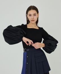 UNITED TOKYO | ボリュームスイッチングニット(ニット/セーター)