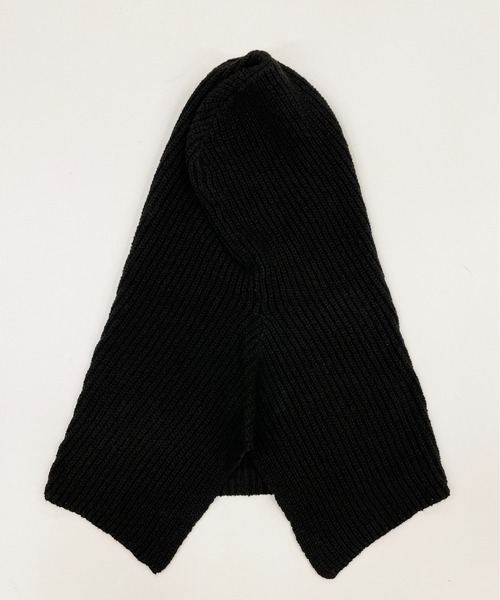 StyleSea（スタイルシー）の「フードデザインバラクラバ＆アームウォーマーセット（ネックウォーマー/スヌード・レディース・ブラック/ライトベージュ・FREE）」の14枚目の写真