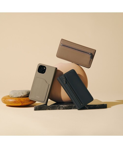 【セール】Calma Wallet Case for iPhone 14（ポーチ）｜FARO（ファーロ）