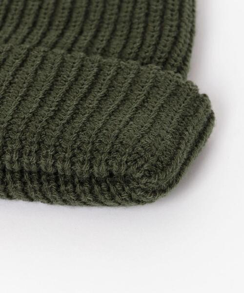 URBAN RESEARCH Sonny Label（アーバンリサーチサニーレーベル）の「OOPS　刺繍ニット帽（ニットキャップ/ビーニー・メンズ・オフホワイト/チャコールグレー/ブラック/カーキ・FREE）」の17枚目の写真