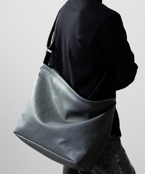 CLEL】Loose Big Crossbody Shoulder Bag/ルーズ ビッグ たすき掛け