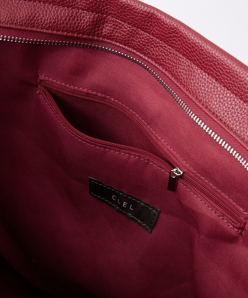 CLEL(クレイル)の「【CLEL】Loose Big Crossbody Shoulder Bag/ルーズ ビッグ たすき掛け ショルダーバッグ(ショルダーバッグ・メンズ・ブラック/グレー/オフホワイト/ブラック系/チャコール/レッド系1/ブラック系1/グレー系1・FREE)」の18枚目の写真