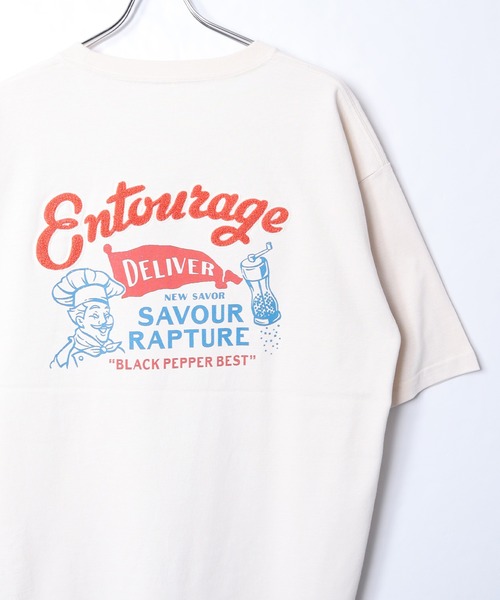 POWER TO THE PEOPLE(パワートゥーザピープル)の「【POWER TO THE PEOPLE】アメリカンショップ プリントリンガーTシャツ / グラフィックプリントTシャツ(Tシャツ/カットソー・レディース・グリーン系1/ホワイト系1/ホワイト系2/ホワイト系3/レモンイエロー/ネイビー・MEDIUM/LARGE/X-LARGE)」の3枚目の写真