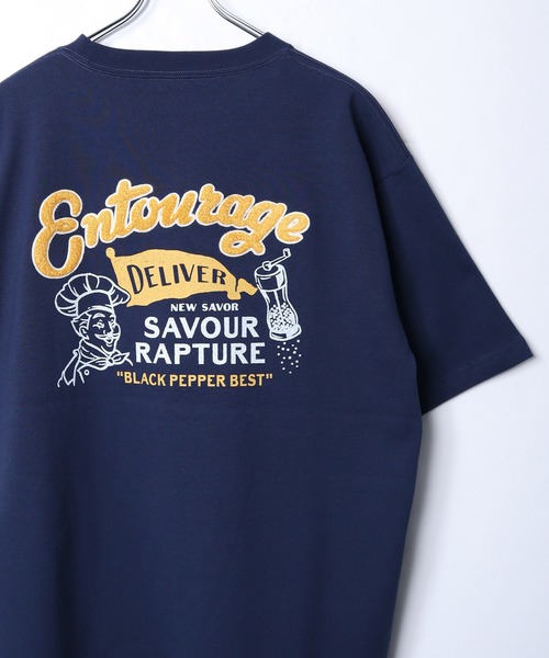 POWER TO THE PEOPLE(パワートゥーザピープル)の「【POWER TO THE PEOPLE】アメリカンショップ プリントリンガーTシャツ / グラフィックプリントTシャツ(Tシャツ/カットソー・レディース・グリーン系1/ホワイト系1/ホワイト系2/ホワイト系3/レモンイエロー/ネイビー・MEDIUM/LARGE/X-LARGE)」の5枚目の写真