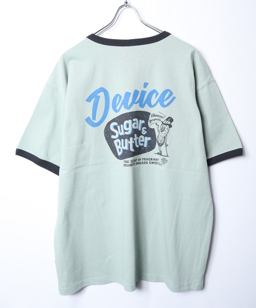 POWER TO THE PEOPLE(パワートゥーザピープル)の「【POWER TO THE PEOPLE】アメリカンショップ プリントリンガーTシャツ / グラフィックプリントTシャツ(Tシャツ/カットソー・レディース・グリーン系1/ホワイト系1/ホワイト系2/ホワイト系3/レモンイエロー/ネイビー・MEDIUM/LARGE/X-LARGE)」の14枚目の写真