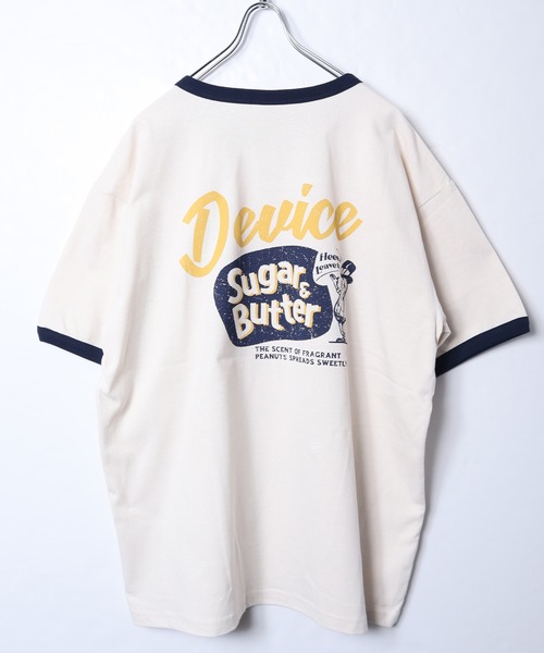 POWER TO THE PEOPLE(パワートゥーザピープル)の「【POWER TO THE PEOPLE】アメリカンショップ プリントリンガーTシャツ / グラフィックプリントTシャツ(Tシャツ/カットソー・レディース・グリーン系1/ホワイト系1/ホワイト系2/ホワイト系3/レモンイエロー/ネイビー・MEDIUM/LARGE/X-LARGE)」の12枚目の写真