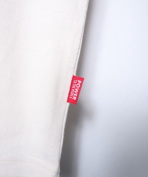 POWER TO THE PEOPLE(パワートゥーザピープル)の「【POWER TO THE PEOPLE】アメリカンショップ プリントリンガーTシャツ / グラフィックプリントTシャツ(Tシャツ/カットソー・レディース・グリーン系1/ホワイト系1/ホワイト系2/ホワイト系3/レモンイエロー/ネイビー・MEDIUM/LARGE/X-LARGE)」の18枚目の写真