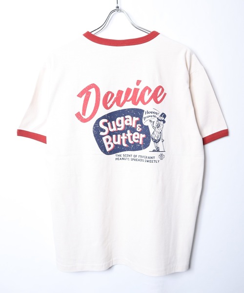 POWER TO THE PEOPLE(パワートゥーザピープル)の「【POWER TO THE PEOPLE】アメリカンショップ プリントリンガーTシャツ / グラフィックプリントTシャツ(Tシャツ/カットソー・レディース・グリーン系1/ホワイト系1/ホワイト系2/ホワイト系3/レモンイエロー/ネイビー・MEDIUM/LARGE/X-LARGE)」の10枚目の写真