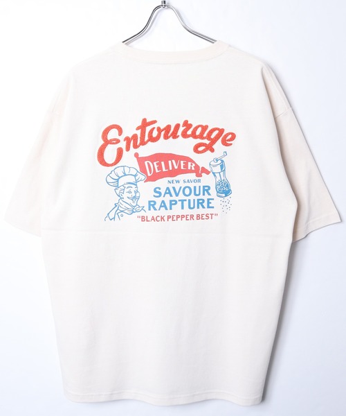 POWER TO THE PEOPLE(パワートゥーザピープル)の「【POWER TO THE PEOPLE】アメリカンショップ プリントリンガーTシャツ / グラフィックプリントTシャツ(Tシャツ/カットソー・レディース・グリーン系1/ホワイト系1/ホワイト系2/ホワイト系3/レモンイエロー/ネイビー・MEDIUM/LARGE/X-LARGE)」の20枚目の写真