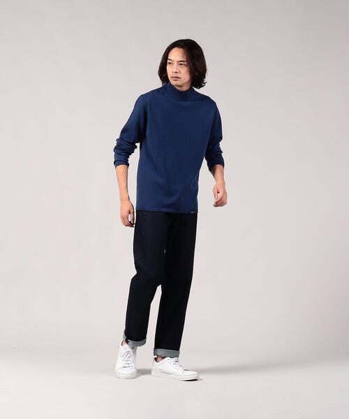 agnes b.（アニエスベー）の「LZ11 PULL ニットプルオーバー（ニット/セーター・メンズ・ネイビー・1）」の4枚目の写真