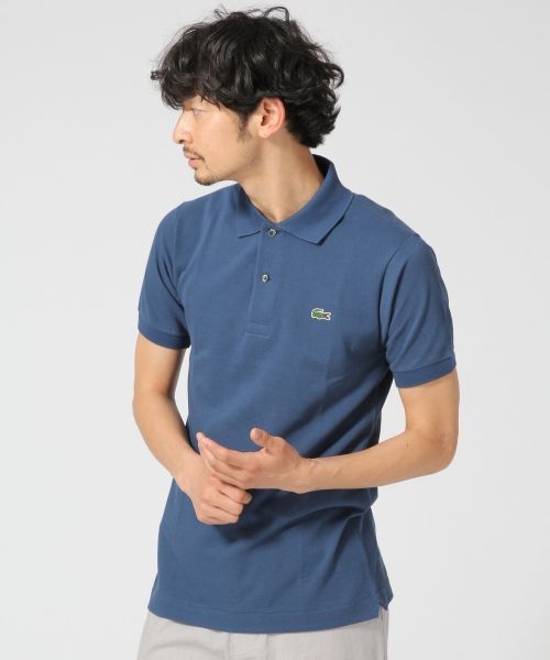 LACOSTE（ラコステ）の「【LACOSTE(ラコステ)】ベーシックポロシャツ （ポロシャツ・メンズ・ホワイト/ネイビー/イエロー/ブルー/グリーン・30/20）」の4枚目の写真