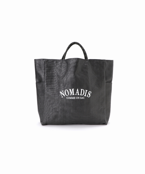 NOMADIS（ノマディス）の「【NOMADIS / ノマディス】SAC MESH リバーシブルバッグ（トートバッグ・メンズ・ブラック/アイボリー/ベージュ・FREE）」の7枚目の写真