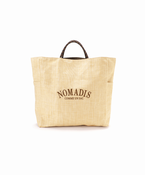 NOMADIS（ノマディス）の「【NOMADIS / ノマディス】SAC MESH リバーシブルバッグ（トートバッグ・メンズ・ブラック/アイボリー/ベージュ・FREE）」の18枚目の写真