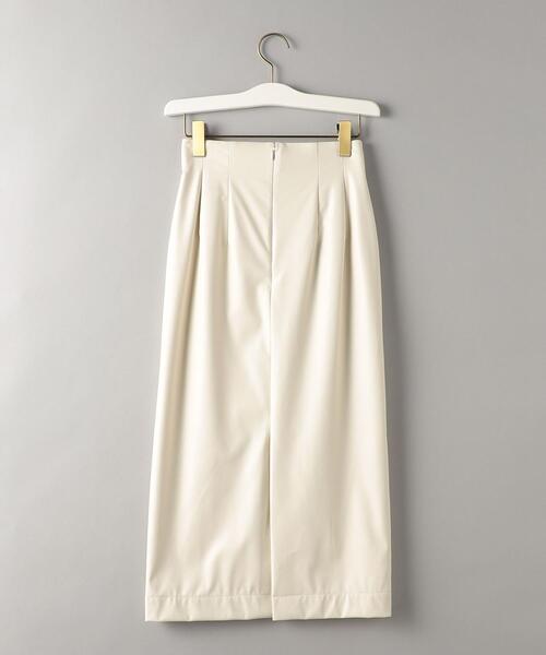 BEAUTY&YOUTH UNITED ARROWS（ビューティーアンドユースユナイテッドアローズ）の「フェイクレザー タイトスカート（スカート・レディース・オフホワイト/ブラック・S/M）」の13枚目の写真