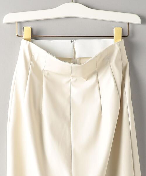 BEAUTY&YOUTH UNITED ARROWS（ビューティーアンドユースユナイテッドアローズ）の「フェイクレザー タイトスカート（スカート・レディース・オフホワイト/ブラック・S/M）」の15枚目の写真