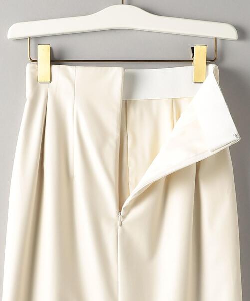 BEAUTY&YOUTH UNITED ARROWS（ビューティーアンドユースユナイテッドアローズ）の「フェイクレザー タイトスカート（スカート・レディース・オフホワイト/ブラック・S/M）」の17枚目の写真