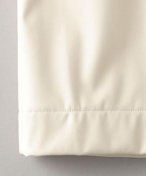 BEAUTY&YOUTH UNITED ARROWS（ビューティーアンドユースユナイテッドアローズ）の「フェイクレザー タイトスカート（スカート・レディース・オフホワイト/ブラック・S/M）」の18枚目の写真