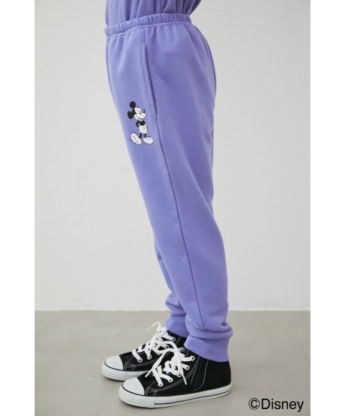 AZUL by moussy（アズールバイマウジー）の「AJUGA.×AZUL KIDS PANTS/AJUGA.×AZUL キッズパンツ（スウェットパンツ・キッズ・ブラック系その他/杢グレー/パープル/ライトブルー・SMALL/MEDIUM）」の16枚目の写真