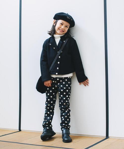 agnes b.(アニエスベー)の「ICQ0 E PANTALON キッズ ドットパンツ(その他パンツ・キッズ・ブラック・10YEAR/6YEAR/8YEAR/4YEAR/12YEAR)」の10枚目の写真