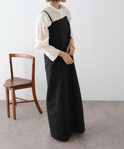 Omekashi（オメカシ）の「ギャザースリーブシャツ（シャツ/ブラウス・レディース・ライム/オフホワイト/ネイビー/ブラック/ピンク/ブラウン/ホワイト・FREE）」の12枚目の写真