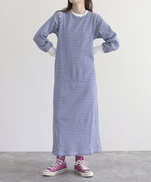 fredy emue | テレコボーダーワンピース(ワンピース)
