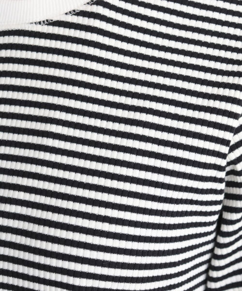 fredy emue（フレディエミュ）の「テレコボーダーワンピース（ワンピース・レディース・ブルー系その他/ホワイト系その他/グリーン系その他・38）」の11枚目の写真