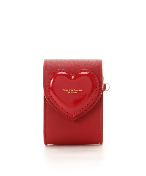 ハートエナメルポーチ