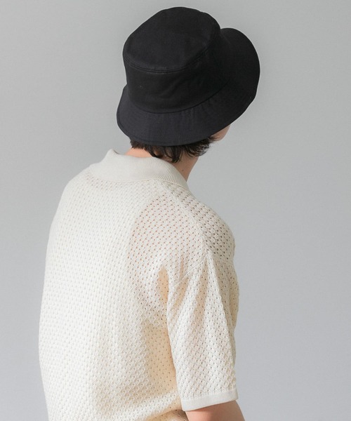 SENSE OF PLACE by URBAN RESEARCH（センスオブプレイスバイアーバンリサーチ）の「『ユニセックス』『別注』GREENWICH POLO CLUB×SENSE OF PLACE　B（ハット・メンズ・ブラック/ライトベージュ/カーキ・ONE）」の13枚目の写真