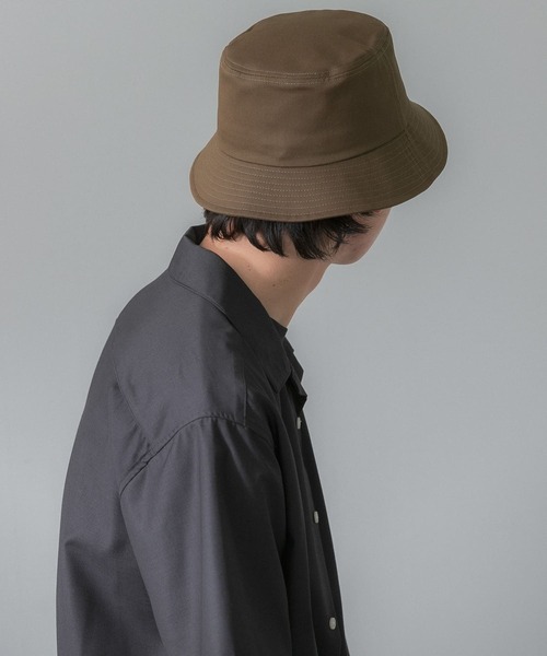 SENSE OF PLACE by URBAN RESEARCH（センスオブプレイスバイアーバンリサーチ）の「『ユニセックス』『別注』GREENWICH POLO CLUB×SENSE OF PLACE　B（ハット・メンズ・ブラック/ライトベージュ/カーキ・ONE）」の16枚目の写真