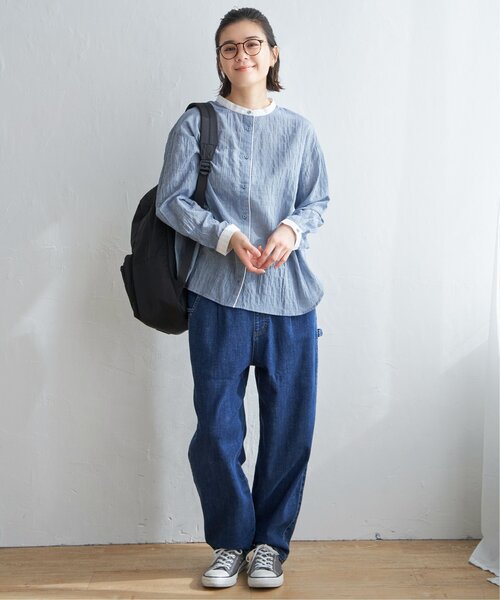 LBC（エルビーシー）の「撥水ナイロン多機能リュック（バックパック/リュック・レディース・ブラック/グレー・FREE）」の10枚目の写真