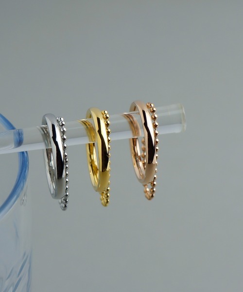 ieLS（イエルズ）の「金属アレルギー対応 「ieLS」ペアリング　ステンレス セットリング（リング・メンズ・シルバー/ピンクゴールド/ゴールド・11/16/13/9/15 ）」の4枚目の写真