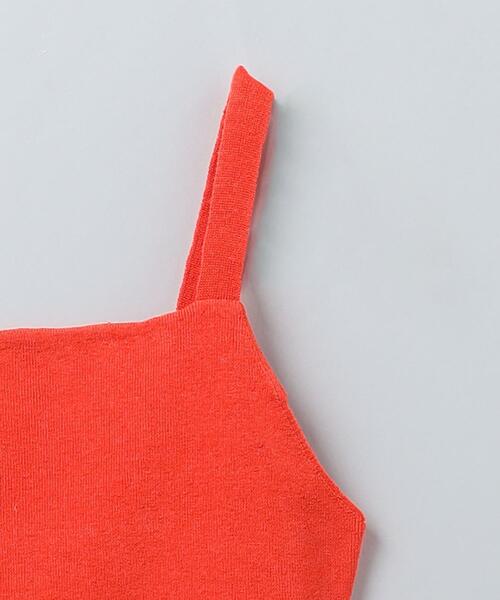 6（ロク）の「＜6(ROKU)＞KNIT CAMISOLE/キャミソール（キャミソール・レディース・ブラック/レッド・FREE）」の10枚目の写真