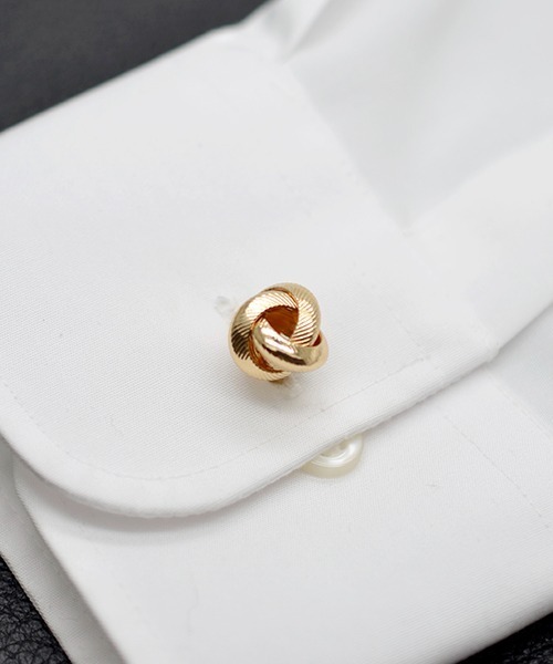 Fun & Daily（ファンアンドデイリー）の「F&D : ロンクリングカフリンクス（カフリンクス・メンズ・ゴールド/シルバー・FREE）」の9枚目の写真