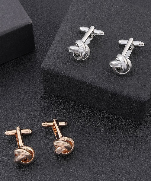 Fun & Daily（ファンアンドデイリー）の「F&D : ロンクリングカフリンクス（カフリンクス・メンズ・ゴールド/シルバー・FREE）」の11枚目の写真