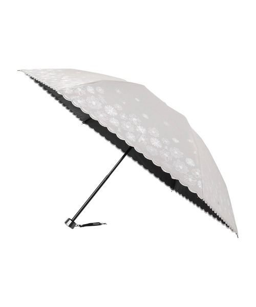 新品★ランバン★スカラップ刺繍 軽量 晴雨兼用 折りたたみ日傘 雨傘★ラベンダー 新品☆ランバン☆スカラップ刺繍 軽量 晴雨兼用 折りたたみ日傘