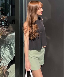 ミニスカパンツ✭年中使えるミニ丈ボトムス✭デートや女子会におすすめ ミニ丈ボトムス