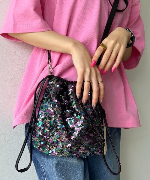 PAGEBOY（ページボーイ）の「アソートミニショルダー（ショルダーバッグ・レディース・ブラック/ブラック系その他/シルバー・FREE）」の22枚目の写真