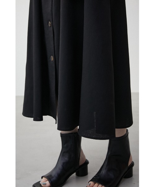 AZUL by moussy（アズールバイマウジー）の「SINGLE FLAP GILET ONEPIECE/シングルフラップジレワンピース（ワンピース・レディース・ライトカーキ/ブラック/ライトベージュ・SMALL/MEDIUM）」の11枚目の写真