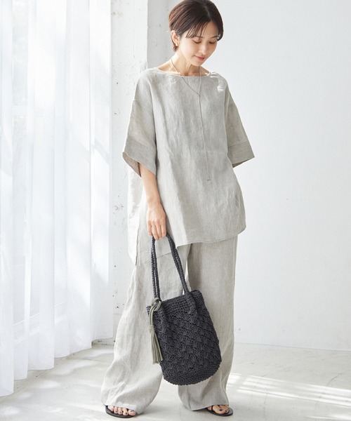 JOURNAL STANDARD relume  軽量&柔らかい　美品 追加》RELUMEペーパーフリンジバッグ（ハンドバッグ）｜JOURNAL