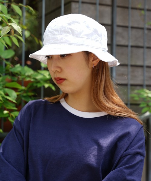 ADAMS(アダムス)の「Adams/アダムス Vacationer Pigment Dyed Bucket Hat バケットハット タイダイ(ハット・メンズ・ライトブルー/スカイブルー系/ブラック系/グリーン/ホワイト/カーキ/ネイビー系・FREE)」の13枚目の写真
