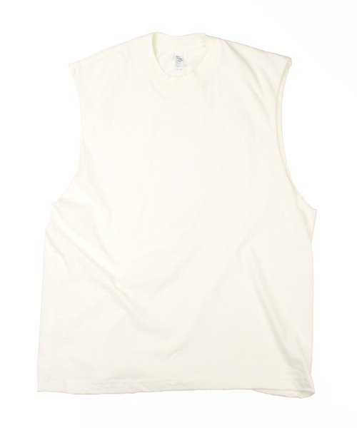 LOS ANGELES APPAREL（ロサンゼルスアパレル）の「Los Angeles Apparel スリーブレス TEE 6.5oz（タンクトップ・メンズ・オフホワイト/ブラック・MEDIUM/X-LARGE/LARGE）」の13枚目の写真